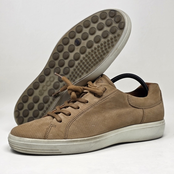 Ecco Other - Ecco SOFT 7 Street Sneakers Shoes Brown Comfort Men's Size EU 44 US 10-10.5